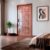 Folha de Porta Maciça 210x80cm Eucalipto PM46 Custom Cruzeiro Portas
