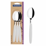 Jogo de Colheres de Mesa Ipanema Branco Com 3 Peças (23363/380) – Tramontina