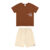 Conjunto Infantil Menino Sport Chic Elian Marrom