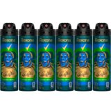 Kit Desodorante Aerosol Rexona Antibacterial+Invisible Men 150ml – 6 Unidades