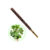 Estaca Bastão Tutor de Fibra De Coco com Bambu 80 cm – Coquim