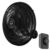 Ventilador de parede 50 cm plástico oscilante preto – NEW – Ventisol