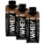Kit 3 Bebida Láctea UHT Whey Protein Shake Dux Sabor Chocolate com 15g de Proteína 250ml