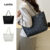 Lovito Casual Argyle Chain Acolchoado Zíper Sacola de Ombro de Grande Capacidade Bolsa para Mulheres LFA74026