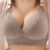 Soutien Feminino Push Up Plus Tamanho Copa Cheia Ajustável Peito Elevação Suporte Superior Costas Sem Anel De Aço