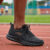 Tênis Feminino Olympikus Citrus 2 Evasense  Caminhada Preto/Dourado