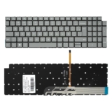 Teclado para Notebook Dell Inspiron 15-3511 ABNT2 Cinza Claro