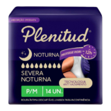 Roupa Íntima Plenitud Noturna Unissex Tamanho P/M 14 Unidades