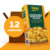 Kit com 12 Mandioquinhas Cozidas no Vapor 500G Vapza