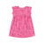 Vestido Curto Bebê Menina Dinos Elian Rosa