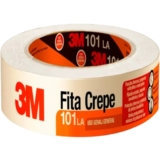 Fita crepe adesiva para uso geral 48 mm x 50 m – 101 LA – 3M