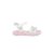 Sandália Infantil Pampili Candy Paetê Branco