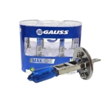 Kit Par de Lâmpadas H1 para Farol 12v 55w Super Branca Azul Maxlight 1950 a 2019 Gauss GL55H1