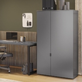 Armário Alto Kappesberg 2 Portas Office Platinum 91cm