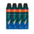 Kit Desodorante Antitranspirante Aerosol Rexona Active Dry 72 horas 250ml – 4 Unidades