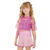 Conjunto Infantil Menina Sobreposição Com Tule Elian Rosa
