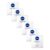 Kit 6 Sabonetes em Barra NIVEA Pure Milk Sensitive 90g