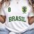 Tshirt Feminina 8 Brasil – Camisa Copa Do Mundo Unissex 100% Algodão Plus Size