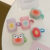 Sangramento de cores para Airpods 1/2 3 Pro Pro2 pro3 Airpods4 Conjunto de fone de ouvido sem fio Bluetooth Capa proteto