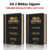 Kit 2 – Bíblia Sagrada – Gigante Luxo Preta | ARC – João Ferreira de Almeida – Harpa e Índice por Cores