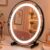 Espelho Lopazzi de Mesa para Maquiagem com 3 Tons de LED Touch Penteadeira Decorativo Quarto Feminino