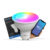 Kit 1, 5 Lampadas Led Dicróica MR16 Smart Wi-fi 2.4 GHz 5w 2700K/6500K RGB Colorido GU10 Branco Neo Avant