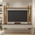 Painel Ripado para Tv até 65 Polegadas NT 1345 . Off White/Freijó
