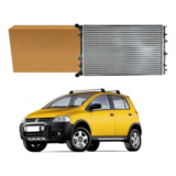 Radiador Agua Notus Crossfox 1.6 Com Ar 2006 A 2010