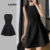 Lovito Vestido Casual Com Estrutura Lisa E Drapeado Para Mulheres L109MD178