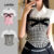Lovito Blusa Casual Gingham Fake 2 Em 1 Blusa Verão/Primavera Para Mulheres L117AD386