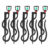 Kit 20pc Aspersor Irrigação Bailarina + Microtubo Irrigação