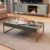 Mesa Centro Retangular para Sala de Estar 30cm X 48cm X 93cm Columbia Verti