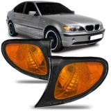 Lanterna Dianteira Bmw Série 3 2002 2003 2004 2005 Âmbar Fumê