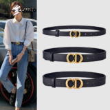 Lovito Elegante Cinto Feminino Estampa de Letra LFA11761