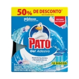 Gel Adesivo Sanitário Pato Marine Refil – 2 Embalagens com 6 Discos