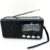Rádio Portátil Bluetooth Painel Solar Rádio com lanterna FM AM SW USB TF