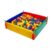 Cercadinho Colorido para Piscina de Bolinhas – 1x1m, Colorido