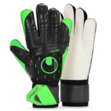 Luva de Goleiro UhlSport Campo Classic Soft Advanced Verde e Preto – Adulto