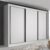 Guarda Roupa Casal Premium Liv 3 Portas 6 Gavetas Espresso Móveis Branco