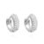 Brinco Argola Cravejado em Prata 925 Elegante, Antialérgico, Com Garantia de 1 Ano, Moda, Unisex, neymar ice masculino