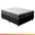 Cama Box King Gazin Molas Ensacadas 193x203x66cm Cinza/P&B