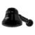 Chuveiro Ducha Fame 4 Temperaturas Com Cano 30cm – 5400W, Preto