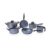 Jogo de Panelas Brinox Antiaderente Ceramic Life 6 Peças Suprema Jeans