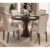 Conjunto Sala De Jantar 4 Cadeiras C/vidro York Imbuia – M.arapongas