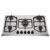 Cooktop 5 Bocas a Gás Electrolux Inox Experience Multi Chama e Grade Ferro Fundido (KE5XC)
