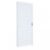 Porta de Aço de Giro Laminada 215x70cm Riobras Branco