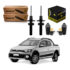 2 Amortecedor Traseiro Hyundai HB20 2013 a 2023 Monroe e Kit