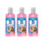 Kit 3 Limpador Perfumado de Ambiente Talco 120ml