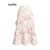 Lovito Saias Casuais Ditsy Floral Ruffle Hem Saia Para Mulheres L101AD256