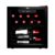 Adega de Vinhos Compressor HQ 36 Litros 12 Garrafas Preto HQ-AV12H